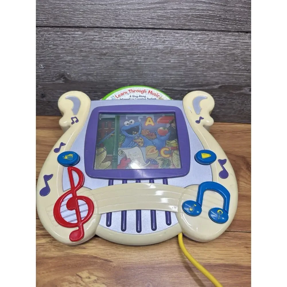 2002 Fisher Price Learn Through Music Elmo Sesame Street Mattel Music System